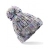 Winter hat - mod. B487:Lavender Twist, 100% acrylic, One Size